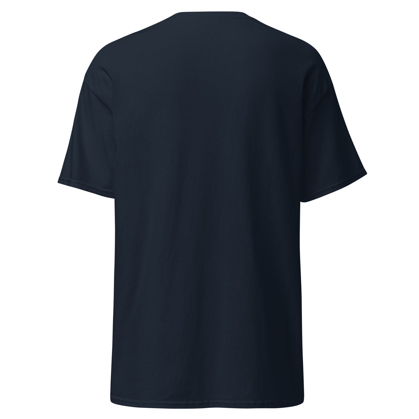 Navy evreyday golf streetwear t-shirt on a white background